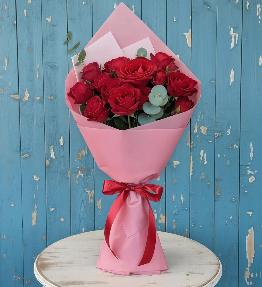 Букет цветов из: Розы в Кохме