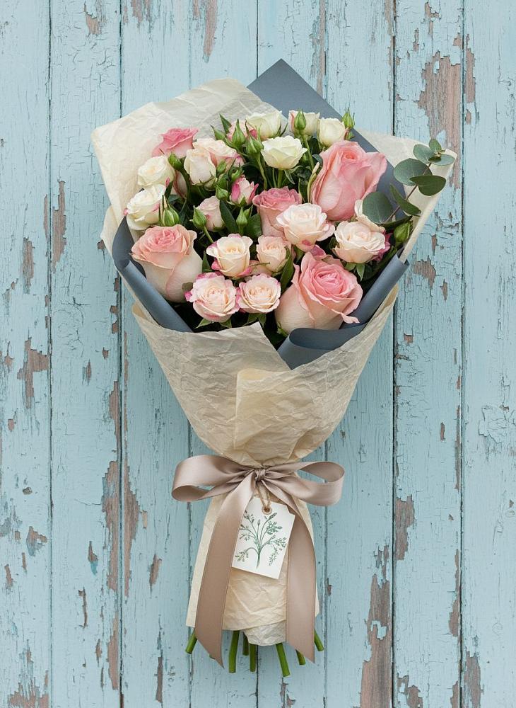 Букет цветов из: Розы в Кохме