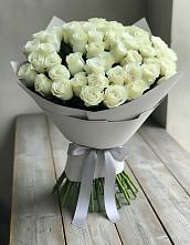 Букет 35 Белых роз в Кохме