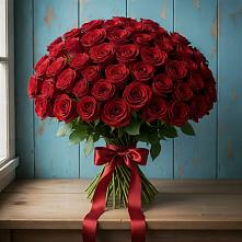 Букет Красные розы Блэк Меджик в Кохме
