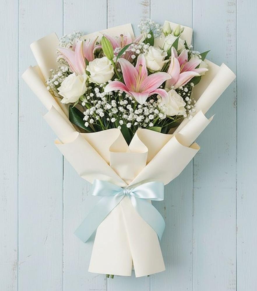 Букет цветов из: Лилии в Кохме