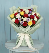 Букет цветов из:  Розы в Кохме