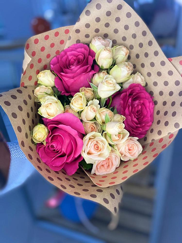 Букет цветов из: Розы в Кохме