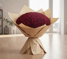 Букет 101 Красная роза в Кохме