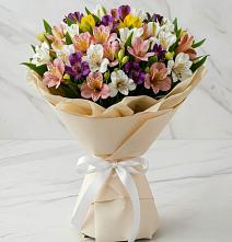 Букет цветов из:  Альстромерии #REPLACE_PRED# Кохме