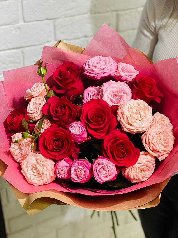 Букет цветов из: Розы в Кохме