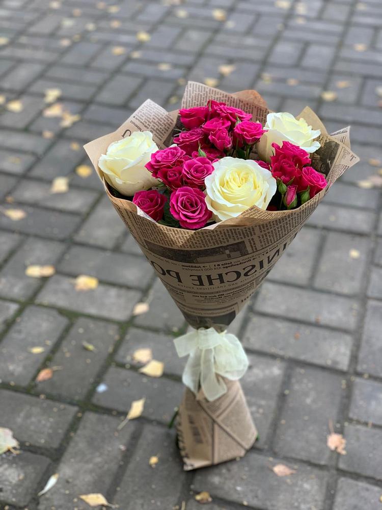 Букет цветов из: Розы в Кохме