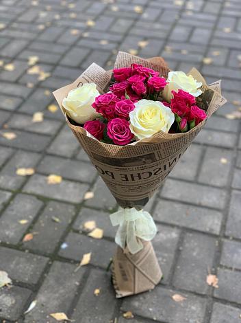 Букет цветов из: Розы в Кохме