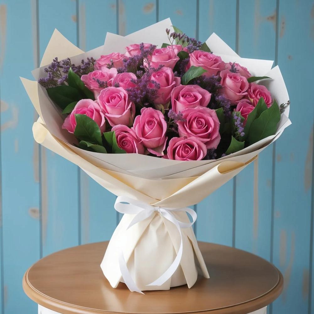 Букет цветов из: Розы в Кохме