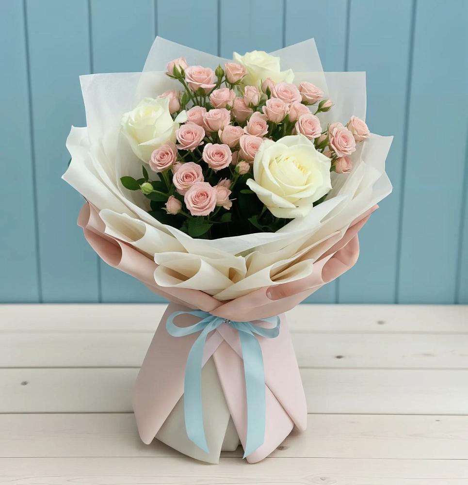 Букет цветов из: Розы в Кохме