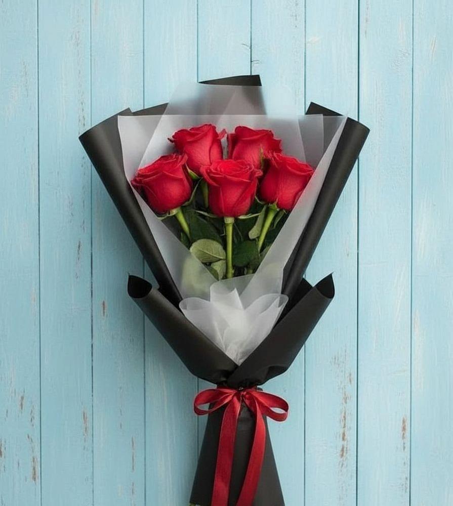 Букет цветов из: Розы в Кохме